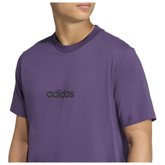 Adidas Ανδρική κοντομάνικη μπλούζα Essentials Linear Single Jersey Tee